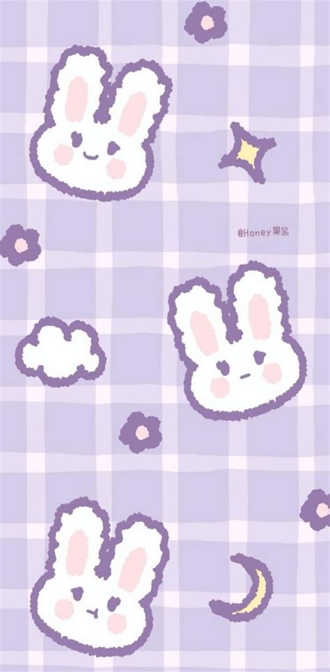 Purple Bunny Wallpapers Wallpaper Cave