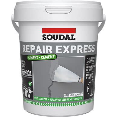 Soudal Repair Express 900ml Cement Grey | Toolstation