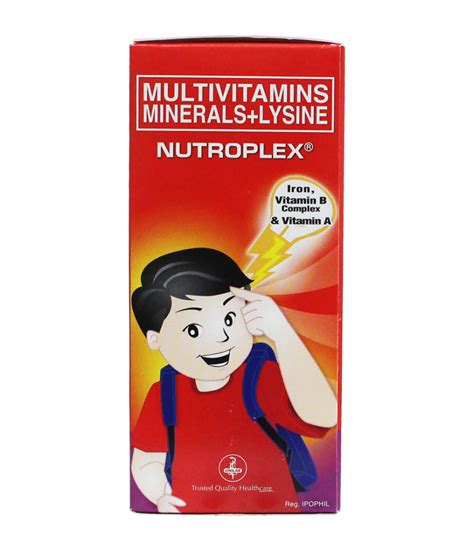 nutroplex  lysine syrup ml rose pharmacy medicine delivery