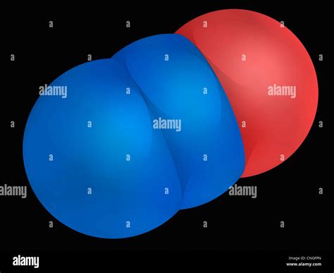 Lachgas-Molekül Stockfotografie - Alamy