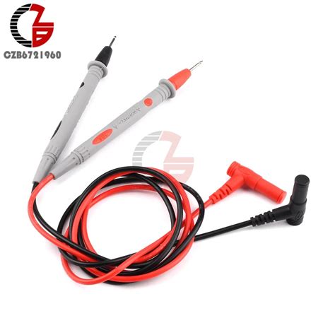 Business Electrical Test Leads 1 Pair Digital Multimeter Probes Test Leads Tester 1000v 10a 90cm