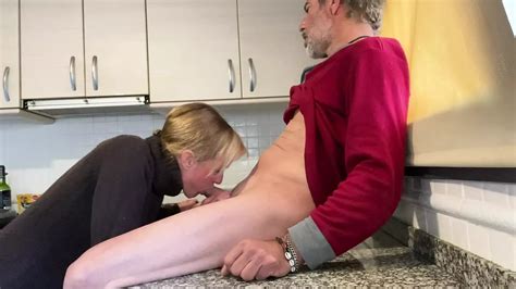 Blowjob In The Kitchen Cum In Mouth By Wildspaincouple Amateur Amateur Porn XHamster