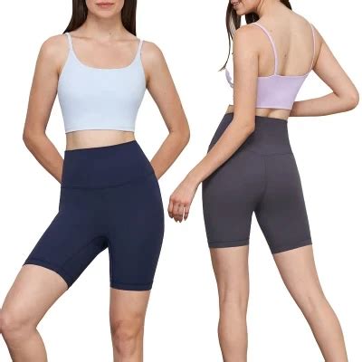 Buy Hot Fashionable Nude Feeling No Embarassment Line Fitness Workout Active Wear Clothing High