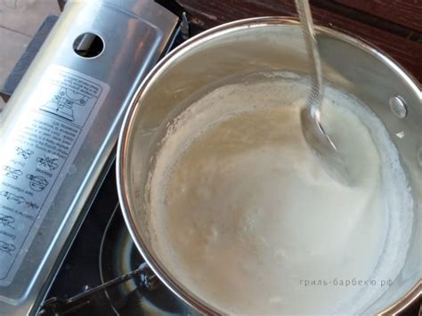 Сливочно-сырный соус (видео) - Гриль и барбекю