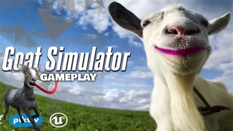 Goat Simulator Gameplay Goat With Super Powers Youtube