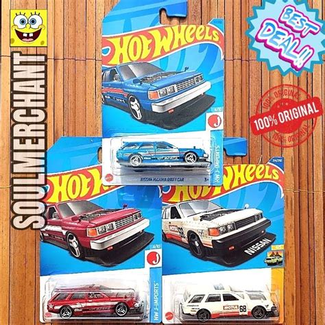 Jual Hot Wheels Nissan Maxima Drift Car Putih Biru Wagon Murah Original Shopee Indonesia