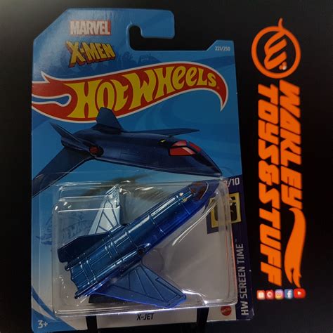 Hot Wheels HW SCREEN TIME MARVEL X MEN X JET Shopee Malaysia