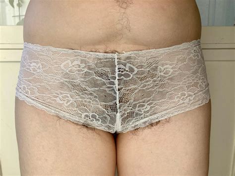 Love Wearing White Lace Panties Nudes Thefullbush NUDE PICS ORG