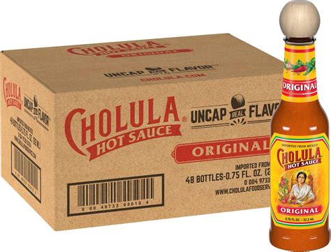 Amazon Cholula Hot Sauce Ounce Bottles Pack Of Grocery Gourmet Food