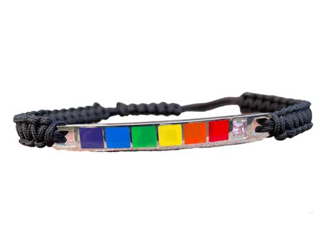 Pulsera LGBT pulsera del orgullo gay pulsera arco iris joyería LGBT joyería del orgullo gay