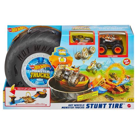 Hot Wheels Monster Trucks Opona Kaskaderska Arena Zestaw Do Zabawy Gvk
