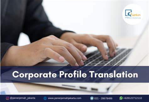 Corporate Profile Translation Penerjemah Jakarta