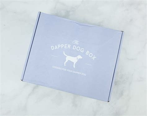 The Dapper Dog Box October 2018 Subscription Box Review + Coupon ...