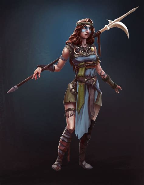 Artstation Explore Warrior Girl Fantasy Girl Warrior Woman