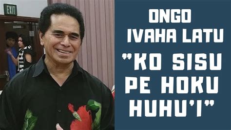 Tongan Gospel Singer Sisu Hoku Huhui Revisited Ongo Ivaha Latu