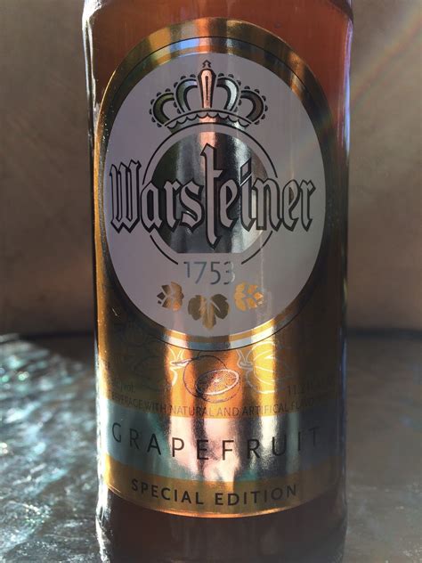 Daily Beer Review: Warsteiner Grapefruit Special Edition