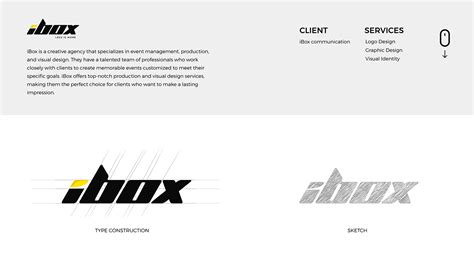 Ibox Communication — Visual Identity on Behance