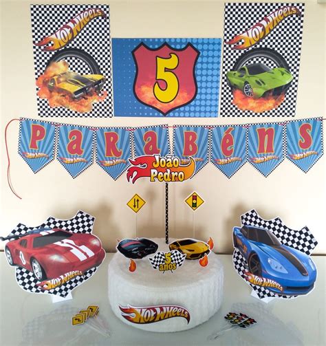 Kit Festa Hot Wheels Elo Produtos Especiais
