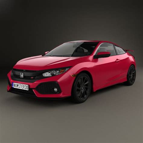 Honda Civic Si Coupe D Model Max Free D