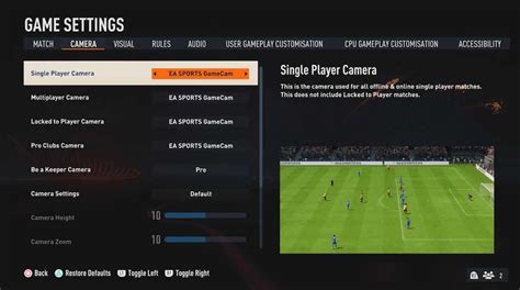 Best FIFA 23 Camera, Gameplay Settings (Expert-Recommended)