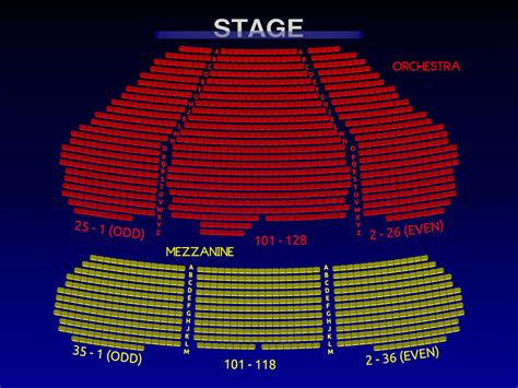 Marquis Theatre Broadway Seating Chartshistory Info Broadway Scene