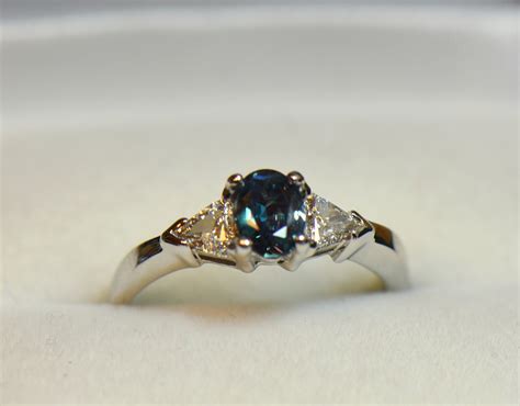 Real Alexandrite Rings