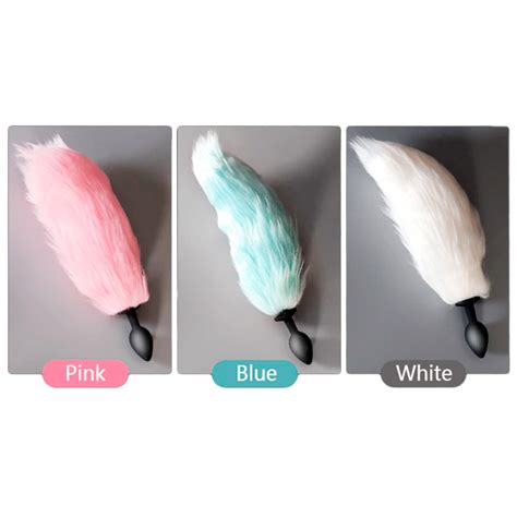 Plug Anal Cola Zorro Led Sexshop Mayorista