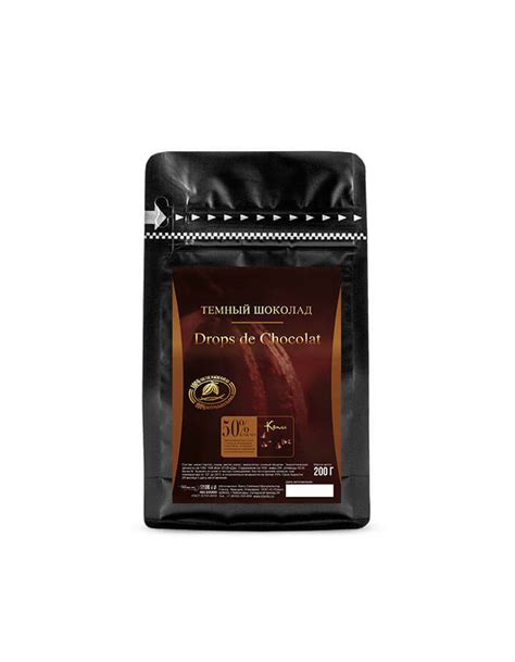 Шоколадные капли Chocolate Drops Cacao Barry (0,2 кг) купить в интернет ...