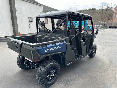 2024 UForce 1000EFI EPS XL 4X4 6 Passenger Twilight Blue CFMOTO Side