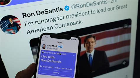 Ron Desantis Twitter Glitch More Surprises In His Run For Presidency