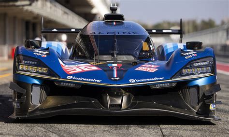 alpine unveils livery driver pairings  hypercar return sportscar