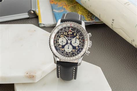 Breitling Navitimer Cosmonaute Chronograph Stahl Handaufzug Kal B