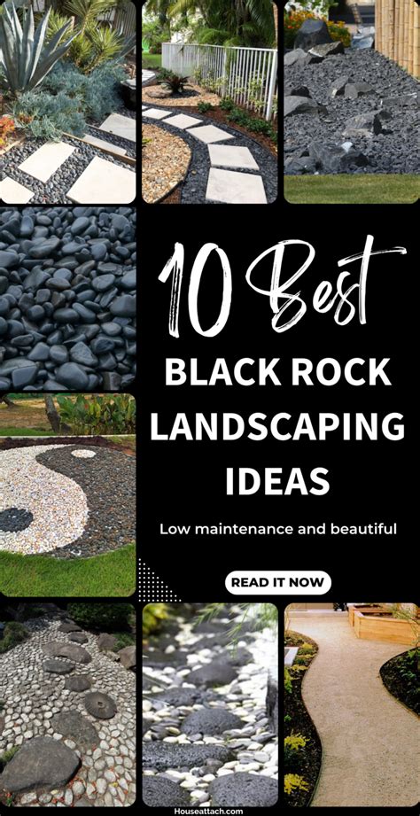 10 Best Black Rock Landscaping Ideas