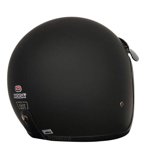 Casco Para Moto Chopper Retro Con Gafas Certificado Roda Env O Gratis