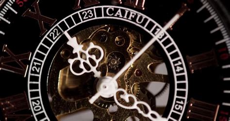 extreme close   pocket   beautiful clock hands  exposed
