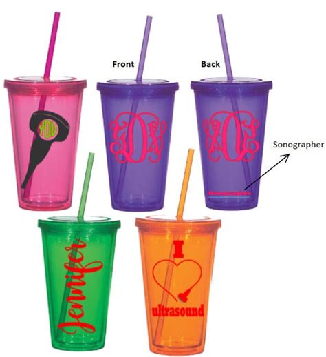Sonographer Tumblers Etsy