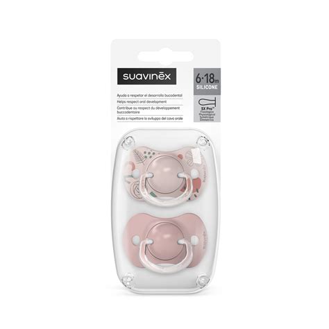 Chupón con tetina fisiológica m SXPRO Walk NUDE Suavinex Suavinex Perú