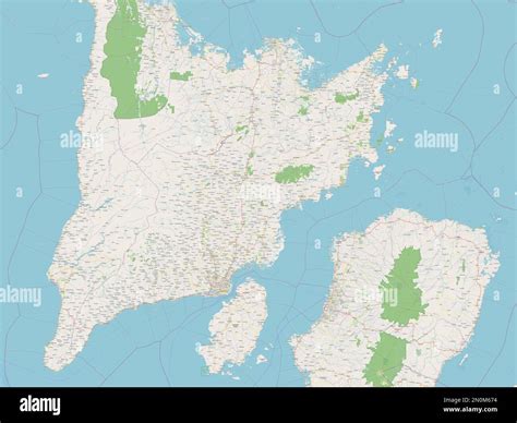 Iloilo, province of Philippines. Open Street Map Stock Photo - Alamy