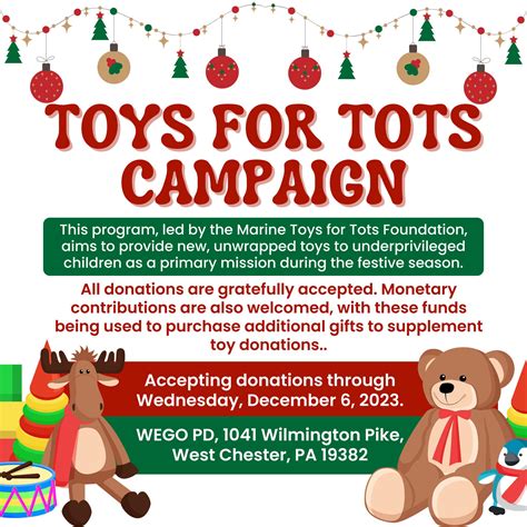 Bring joy to little hearts this holiday season! 🎁 Join the Toys for