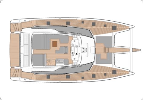 Plans Samana Fountaine Pajot Sailing Catamarans