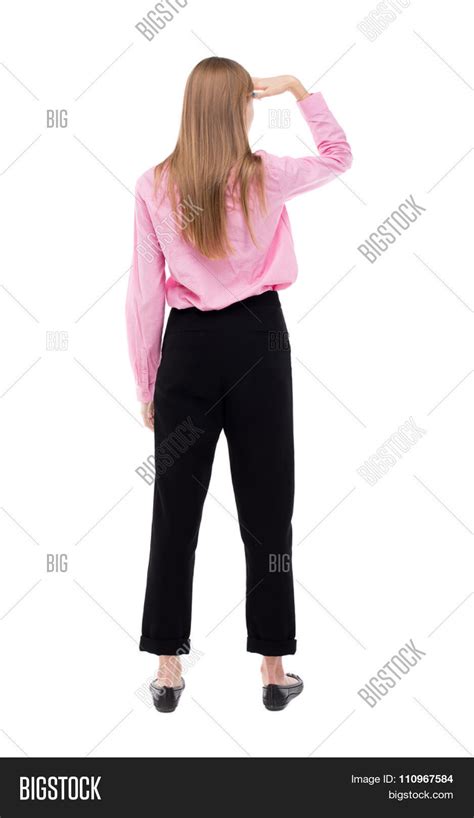Back View Standing Image And Photo Free Trial Bigstock
