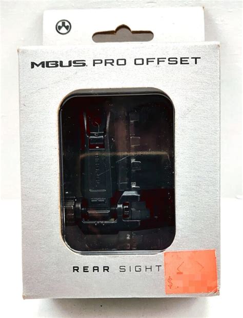 Magpul Mbus Pro Offset Rear Nova Tactical