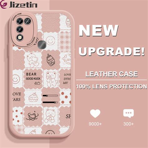 Jizetin For Infinix Hot Play Hot Play Back Cover Bear Daily