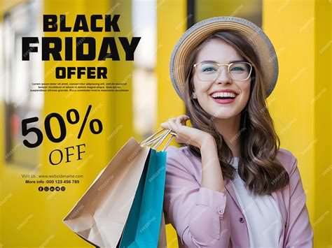 Premium PSD | Black Friday Offers Social Media Poster template