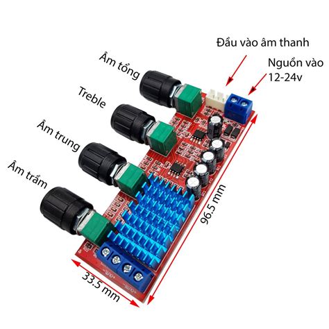 Mạch khuếch đại âm thanh TPA3116D2 2x80w v2 - Nshop