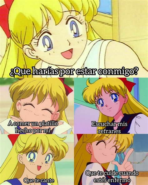 Mina Aino Meme Meme De Sailor Moon Sailor Moon Stars Memes Divertidos