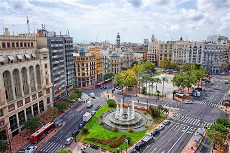 Town Hall Square Valencia Stock Image Colourbox