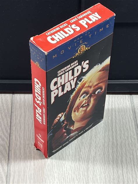 Childs Play Vhs 1997 Mgm Movie Time Chucky Catherine Hicks Chris