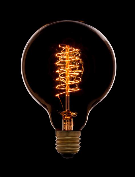 Лампа эдисона G95 F5+ золотая 40вт е27 95х140мм код 053-655 Sun-Lumen ...