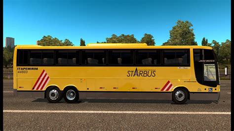 ETS2 Busscar Jum Buss 360 Ano 98 99 Versão Beta Viação Itapemirim